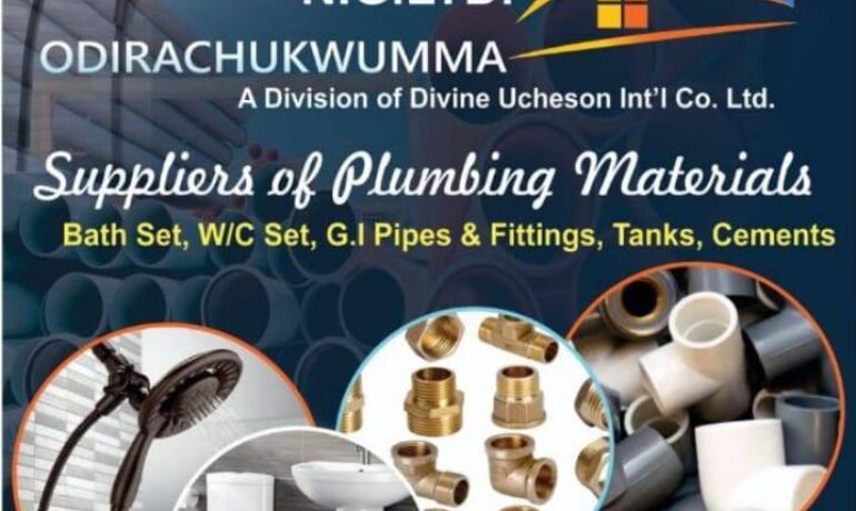 Odic Nigeria Limited – Suppliers of Plumbing Materials