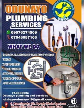 Odunayo Plumbing and Services