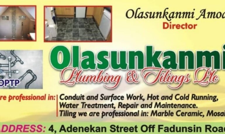 Olasunkami Plumbing and Tiling Work