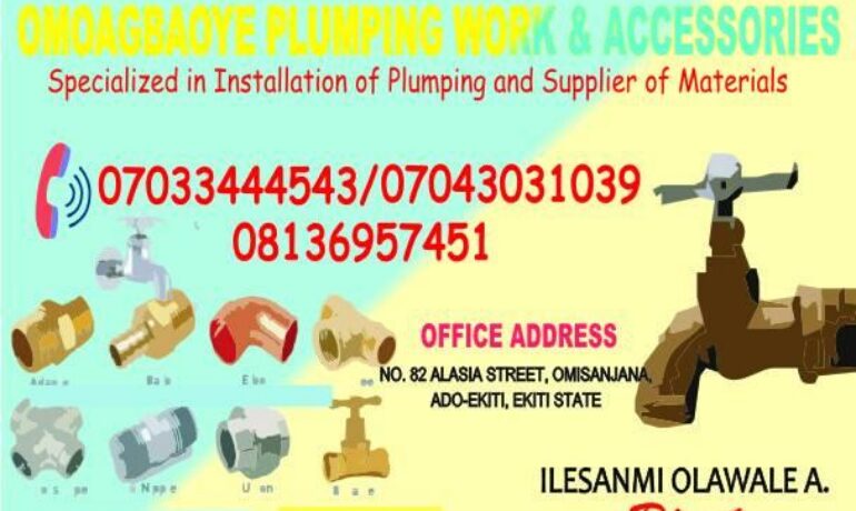 Omoagbaoye Plumbing