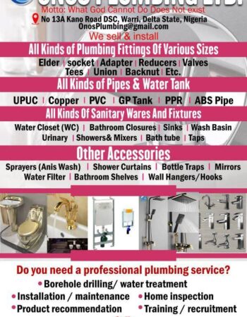 Onos Plumbing Limited