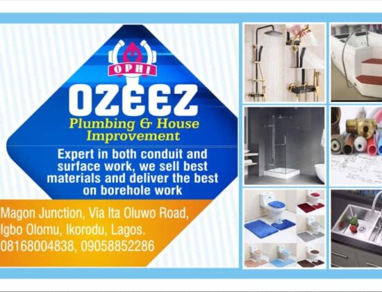 Ozeez Plumbing Work