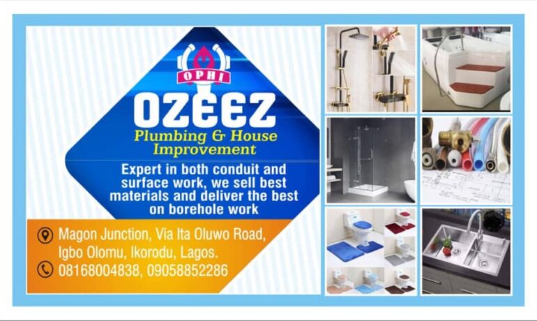 Ozeez Plumbing Work