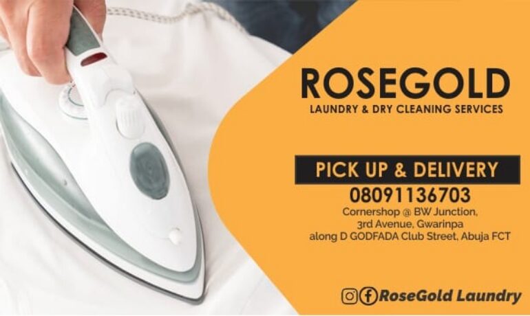 Rose Gold Laundry & Dry Cleaning Services