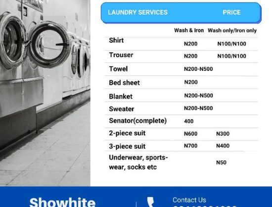 Showhite Laundry Services