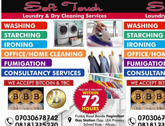 Soft Touch Laundry And Dry Cleaning Services 