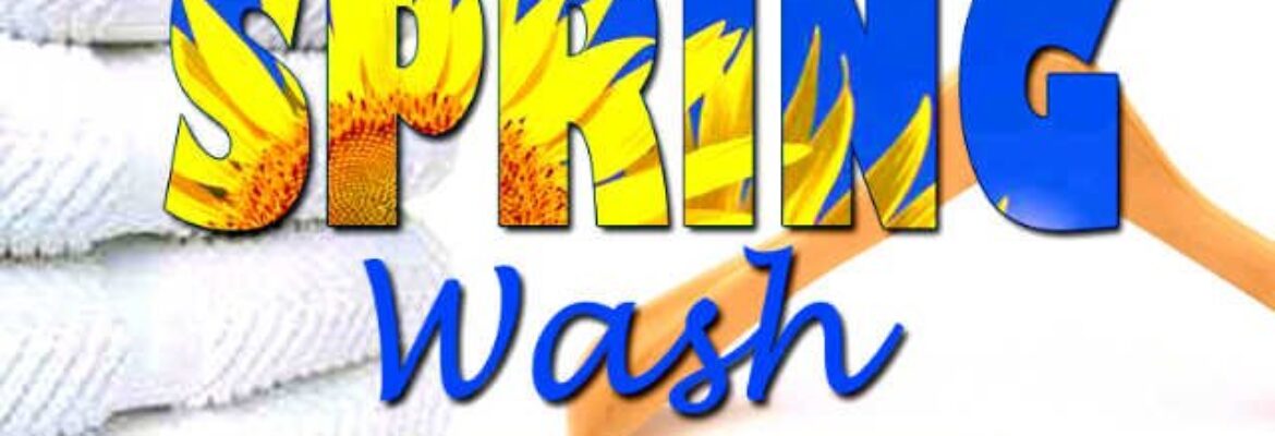 Spring Wash Laundry and Dry Cleaning