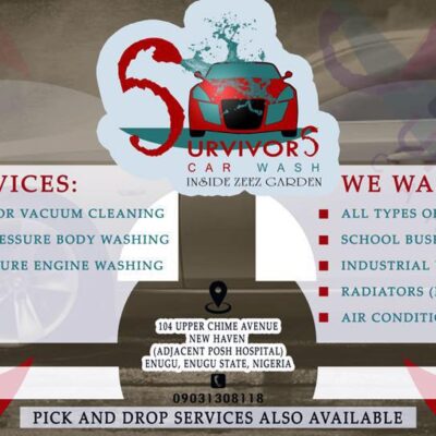 Survivors Car Wash Enugu 