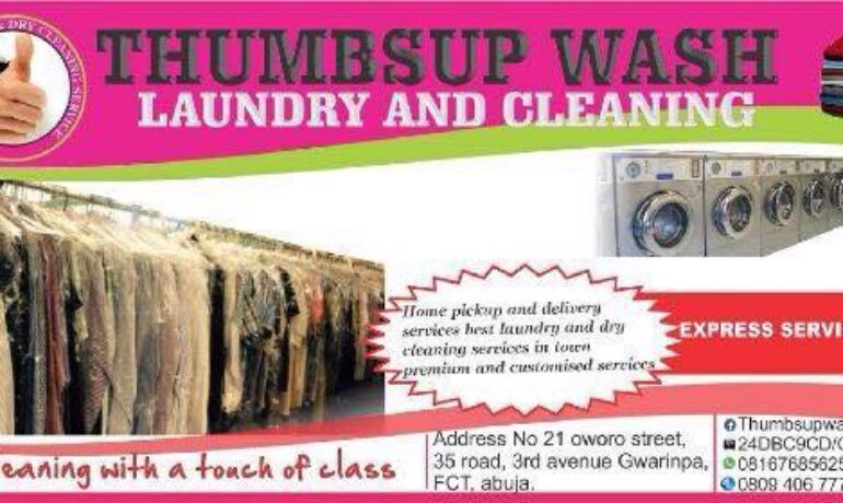 Thumbs-Up Wash Laundry and Dry Cleaning