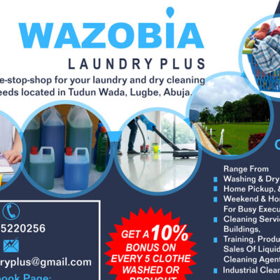 Wazobia Laundry Plus 