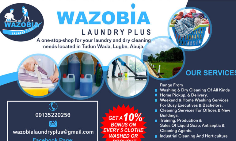 Wazobia Laundry Plus 