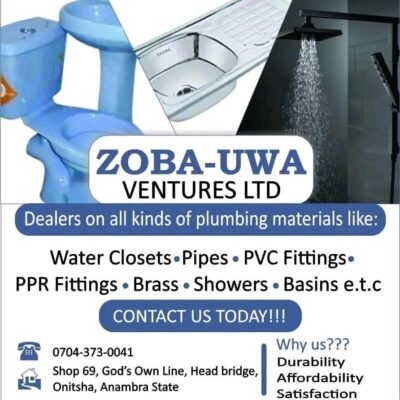 Zoba-Uwa Plumbing Materials