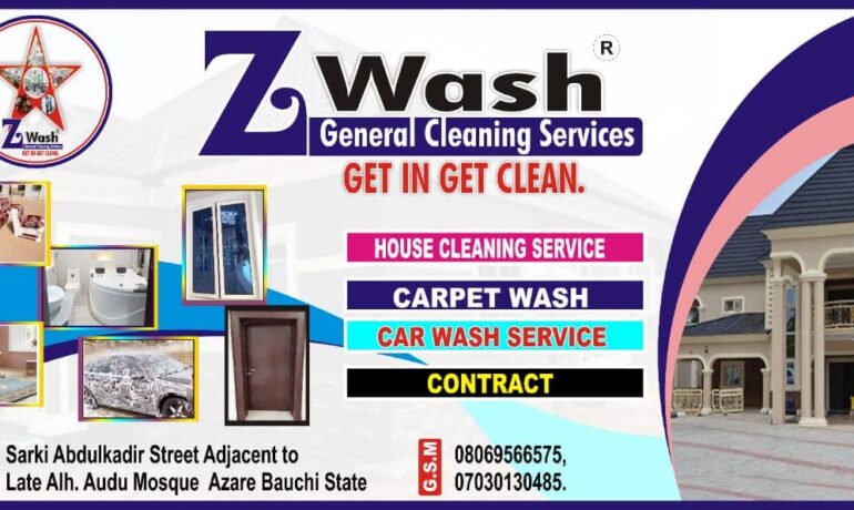 Z Wash General Cleaning Services Company