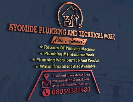 Ayomide Plumbing and Technical Work 