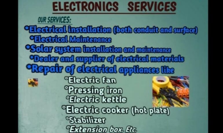 IBUKUNOLUWA ELECTRICAL AND ELECTRONICS SERVICES