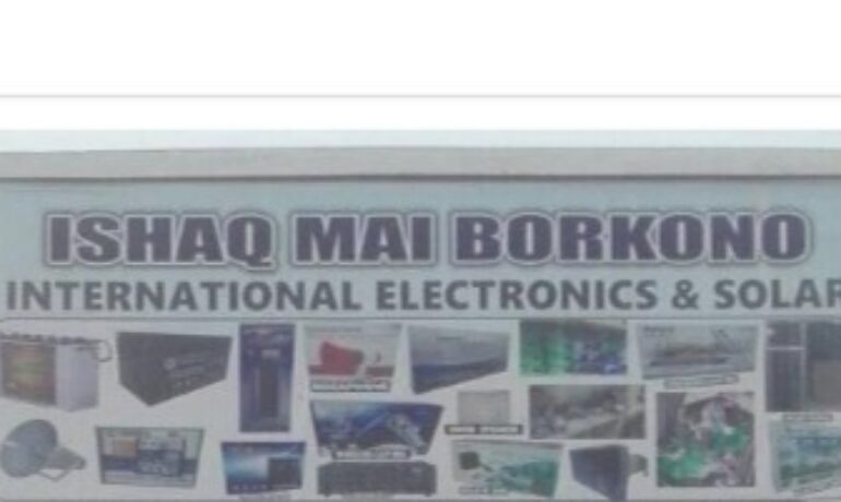 Ishaq Mai Borkono International Electronics & Solar