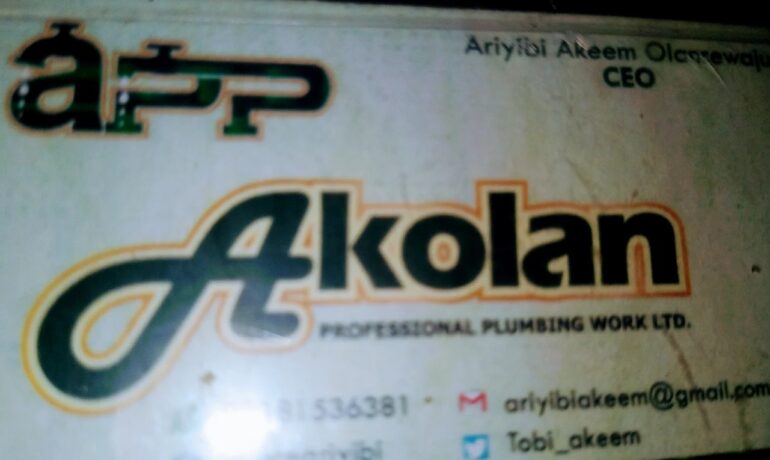 Akolan Professional Plumbing Work LIMITED