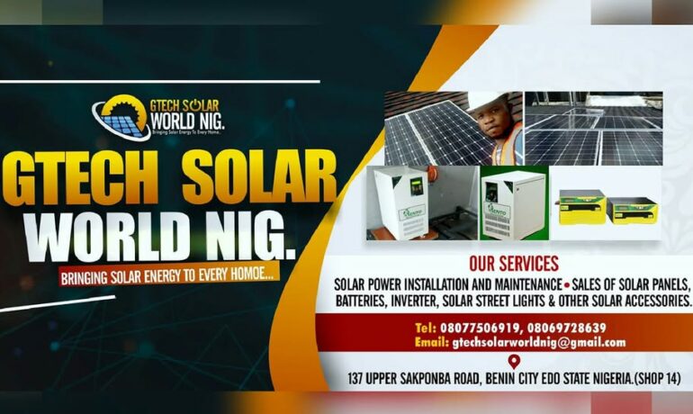 Gtech Solar World Nig