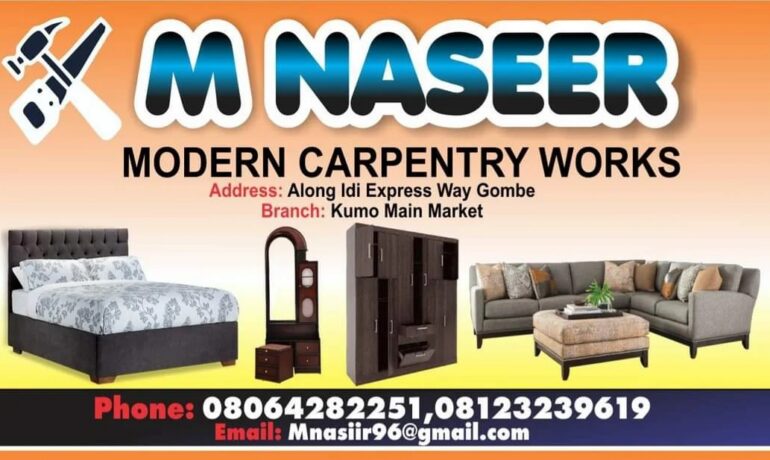 M NASEER MODERN CARPENTRY WORKS