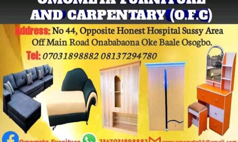 OMOMETA FURNITURE AND CARPENTRY (O.F.C)