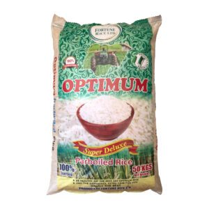 Optimum Super Deluxe Parboiled Rice - 50kg