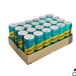 Schweppes Bitter Lemon 0.33L (33cl) 1 Carton - 24 Cans
