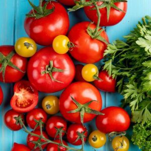 Tomatoes (Red and Green) ONE DUSTBIN BASKET