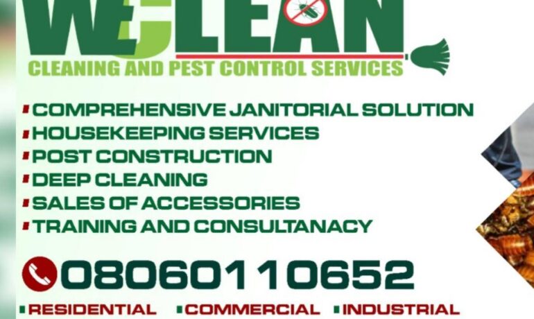 WeClean Cleaning and Pest Control Services