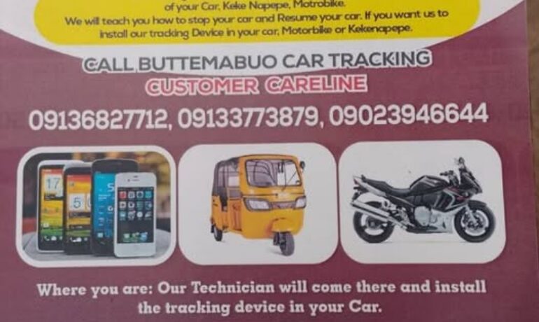 BUTTEMABUO CAR TRACKING