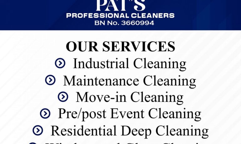 Pat’s Professional Cleaners