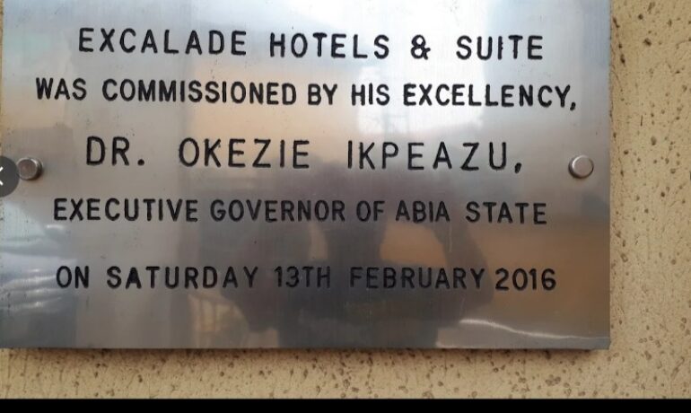 Excalade Hotel, Brass Street, Aba
