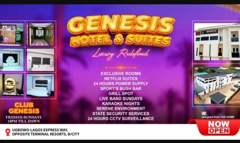 Genesis Hotel & Suites Benin – Genesis Luxury Lounge