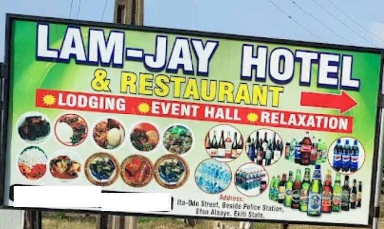 Lamjay Hotel, Efon Alaaye