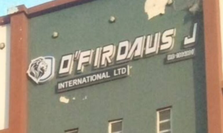 O’FIRDAUS J LUXURY HOTEL AND SUITES INT LTD