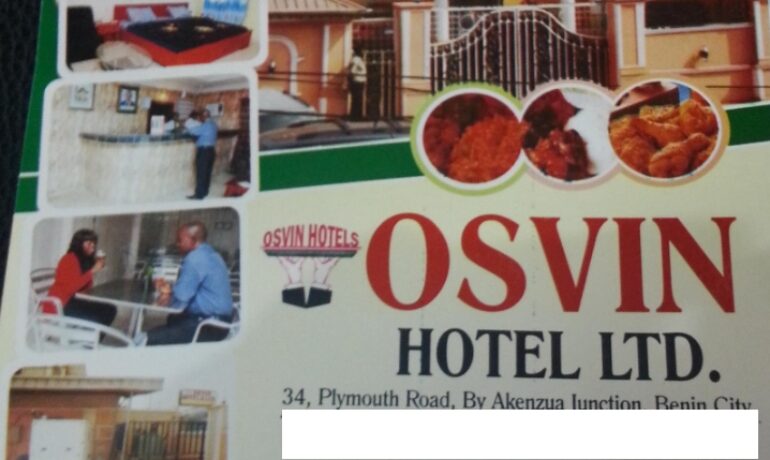 Osvin Hotels Ltd