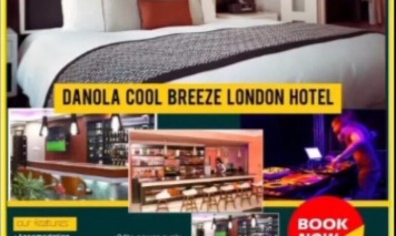 Danola London Cool Breeze Bar and Hotel –  DANOLA COOL BREEZE LONDON HOTEL