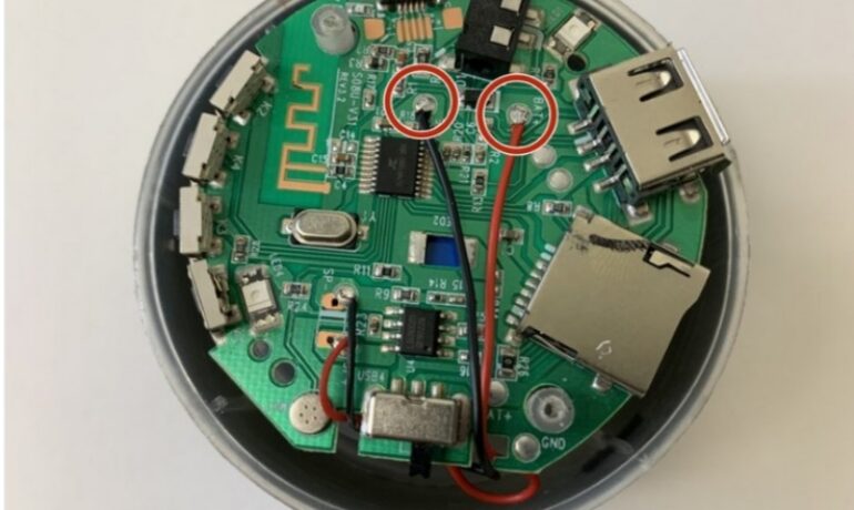 Jos Bluetooth Speaker Repair