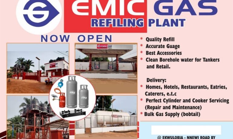 EMIC GAS REFILLING PLANT