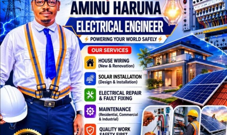 Engineer Aminu Haruna Electrical Engineer