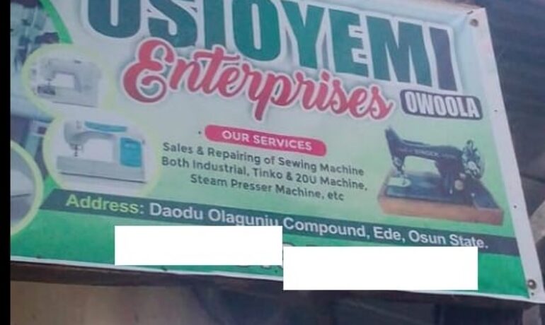 Abibu Owoola – Osioyemi Enterprises