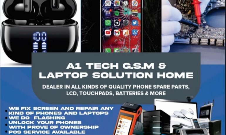 A1 Tech GSM & Laptop Solution Home