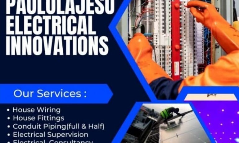 PAULOLAJESU ELECTRICAL INNOVATIONS – Paul’s Electrical Innovation